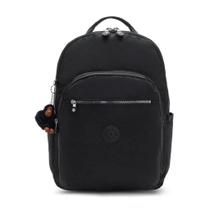 Mochila De Costas Kipling Seoul XL Original True Black