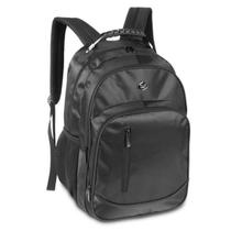 Mochila de Costas Linha Executiva Preta ML24651 - Clio Style