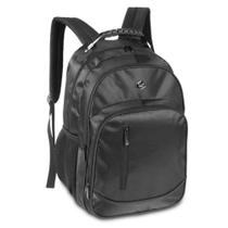 Mochila de Costas Linha Executiva Preta ML24651 - Clio Style