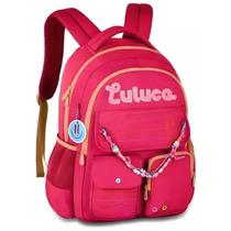 Mochila De Costas Luluca Meninas Pandinha Juvenil Escolar Mochila De Costas Luluca Meninas Pandinha Juvenil Escolar