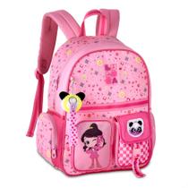 Mochila De Costas Luluca Oficial Infantil Escolar Meninas