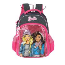 Mochila de Costas Luxcel Barbie Amigas Rosa e Preto Mochila de Costas Luxcel Barbie Amigas Rosa e Preto