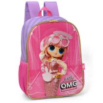 Mochila de Costas Luxcel OMG Lol Rosa