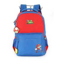 Mochila de Costas Luxcel Super Mário Azul e Vermelho