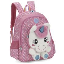 Mochila de Costas Luxcel Up4You Unicórnio Pink