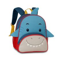 Mochila de Costas Mala Bolsa Tubarão Pinguim PIntinho Escolar Infantil Masculino Clio Mochila de Costas Mala Bolsa Tubarão Pinguim PIntinho Escolar Infantil Masculino Clio