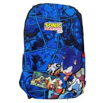 Mochila De Costas Maxlog Sonic Quadrinho Mochila De Costas Maxlog Sonic Quadrinho