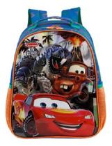 Mochila De Costas Média Escolar Carros Disney Pixar