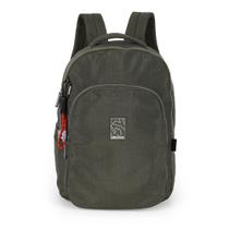 Mochila de Costas Média Juvenil Crinkle 4Y Básica Verde MS49151UP Up4you