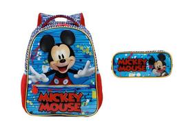 Mochila De Costas Média Tam 14 Mickey Y Xeryus - 11623