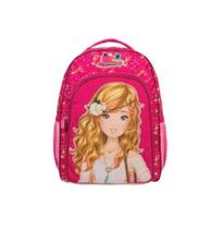 Mochila de Costas - Menininhas Cor Rosa Reforçada da Tilibra Ref 8539