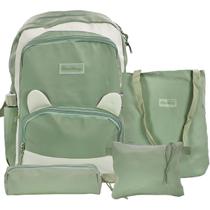 Mochila De Costas Multifuncional Reforçada Trabalho Escola Faculdade Bolso Fashion Estilo Resistente Personalizada