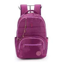 Mochila De Costas Original Barbie Porta Notebook cor Roxo