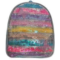 Mochila De Costas Para Creche Passeio Com Glitter