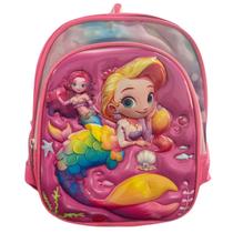 Mochila De Costas Para Creche Passeio Com Glitter