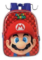 Mochila De Costas Pequena Creche Petit Super Mario