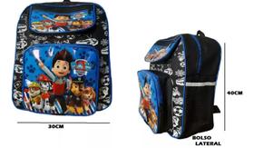 Mochila De Costas Personagens Infantil Menino Tam Grande