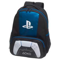 Mochila De Costas Playstation Controle Dual Sense Preto Game