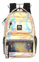 Mochila De Costas Porta Notebook Holográfica Original Up4you