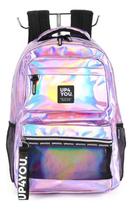 Mochila De Costas Porta Notebook Holográfica Up4You