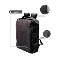 Mochila de Costas Preta Executive KIT