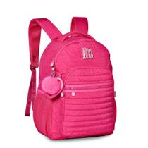 Mochila de Costas Rebecca Bonbon Crinkle Matelassê com Chaveiro RB24041 - Volta Às Aulas Mochila de Costas Rebecca Bonbon Crinkle Matelassê com Chaveiro RB24041 - Volta Às Aulas