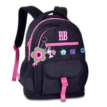 Mochila de Costas Rebecca Bonbon Flower Power RB26235 Grande Juvenil Soft 2026
