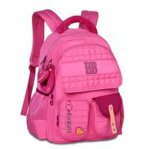 Mochila de Costas Rebecca Bonbon Plush Dreams RB26239 Grande Juvenil Bolso Antifurto Notebook