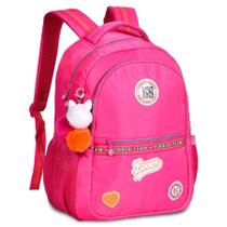 Mochila De Costas Rebecca Bonbon School Girls Rosa