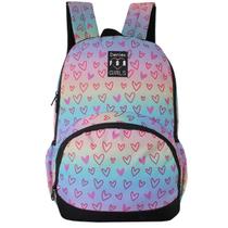 Mochila De Costas Reforçada Denlex Coração Estrela Feminina