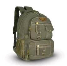 Mochila de costas resistente lona 30L para trabalho e universidade muito reforçada Mochila de costas resistente lona 30L para trabalho e universidade muito reforçada