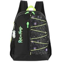 Mochila de Costas Rick And Morty Escolar Cor Preta Up4You