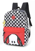 Mochila de Costas Snoopy Quadriculada by Luxcel Ref.46369