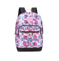 Mochila de Costas Snoopy Tie Die Roxa Original