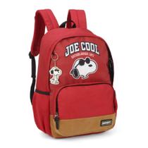 Mochila de Costas Snoopy Vinho