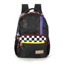 Mochila De Costas Sonic Preto Infantil Mochila De Costas Sonic Preto Infantil