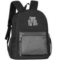 Mochila de Costas Sport Think Outside the Box Cinza Clio