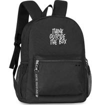 Mochila de Costas Sport Think Outside the Box Preta Clio Mochila de Costas Sport Think Outside the Box Preta Clio