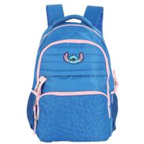 Mochila de Costas STITCH DISNEY Azul - Luxcel MJ47745SC