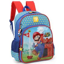 Mochila de Costas Super Mario - Azul - Luxcel