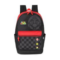 Mochila de Costas Super Mario Vermelho Luxcel MS49881MO Lançamento 2026