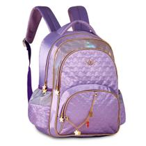 Mochila de costas sweet queen infanto juvenil clio sq23060j