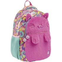Mochila De Costas Teen Purrfect Cat Rosa