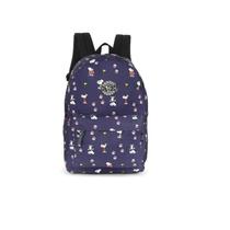 Mochila de Costas Turma Do Snoopy Azul Original