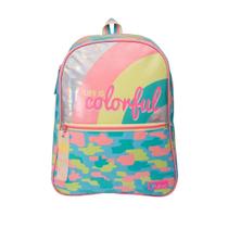 Mochila De Costas Unicórnio Colorful Puket