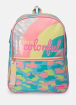 Mochila de Costas Unicórnio Colorful Puket