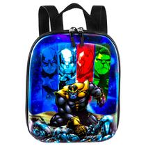 Mochila De Costas Vingadores Thanos Herois Marvel Escolar Infantil Meninos - Diplomata