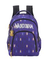 Mochila de Costas Wandinha Original Roxo Laptop MJ47261
