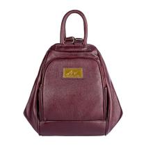 Mochila de couro 3 em 1 Sabrina marsala Feminino Mochila de couro 3 em 1 Sabrina marsala Feminino