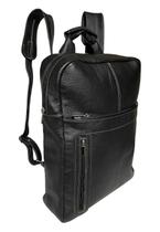 Mochila De Couro Masculina Pasta Executiva Reforçada Porta Notebook